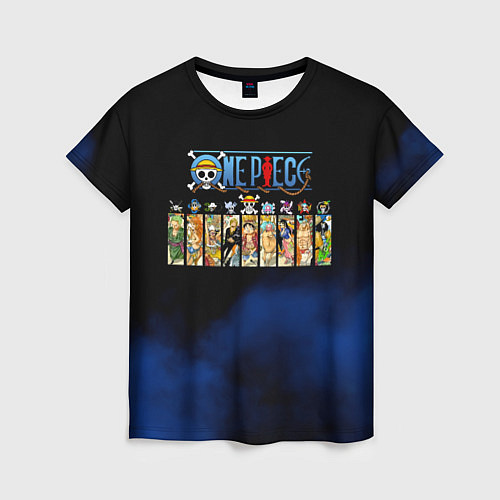 Женская футболка Пират Соломенной Шляпы One Piece / 3D-принт – фото 1