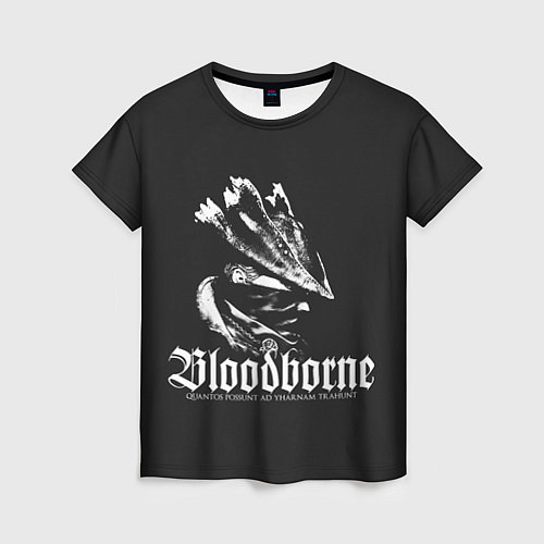 Женская футболка Бладборн / 3D-принт – фото 1