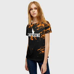 Футболка женская KARASUNO КАРАСУНО, цвет: 3D-принт — фото 2