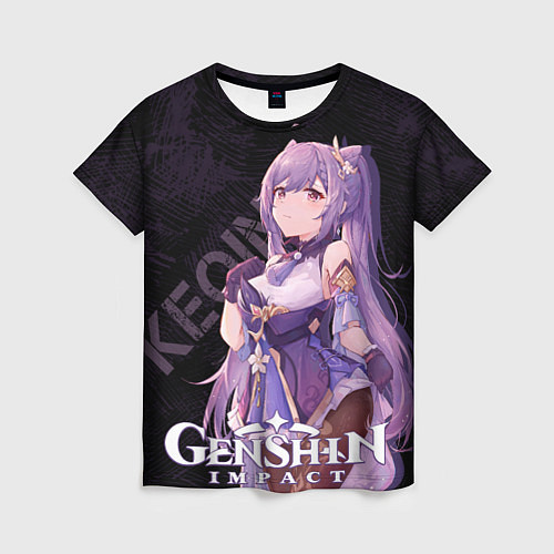 Женская футболка Кэ Цин Genshin Impact / 3D-принт – фото 1