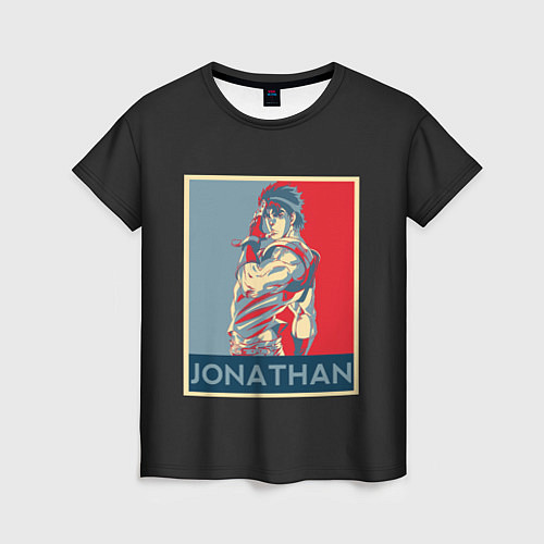Женская футболка Jonathan JoJo / 3D-принт – фото 1
