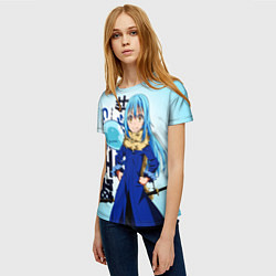 Футболка женская Римуру Темпест, TenSura, цвет: 3D-принт — фото 2