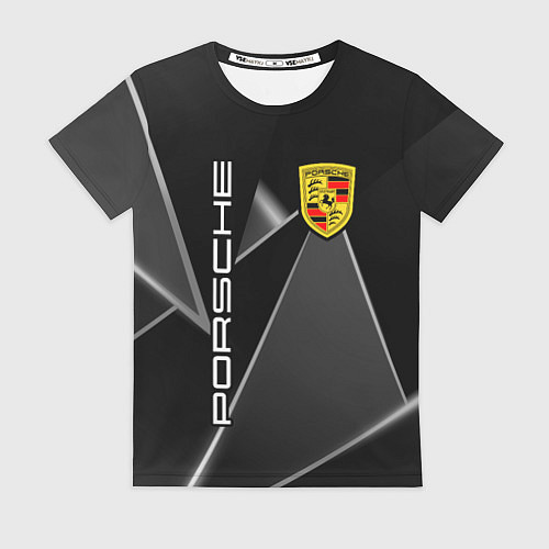 Женская футболка Порше Porsche / 3D-принт – фото 1