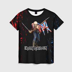 Футболка женская IRON MAIDEN АЙРОН МЕЙДЕН Z, цвет: 3D-принт