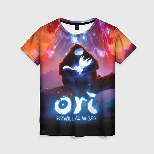 Женская футболка Ori and the Will of the Wisps / 3D-принт – фото 1