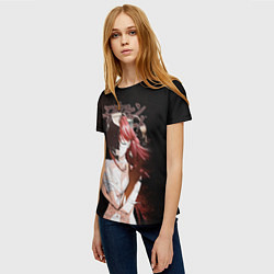Футболка женская Люси Эльфийская песнь, цвет: 3D-принт — фото 2