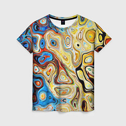 Футболка женская Психоделическое искусство, цвет: 3D-принт