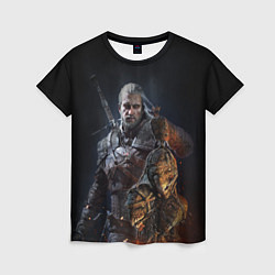 Футболка женская Witcher III, цвет: 3D-принт