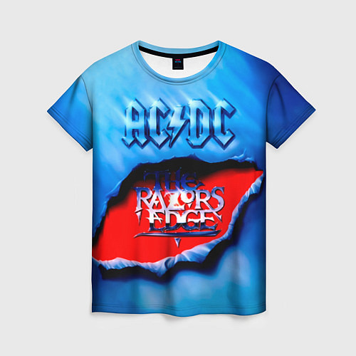 Женская футболка ACDC - The Razor’s Edge / 3D-принт – фото 1