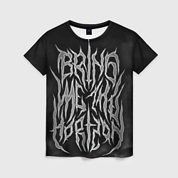 Футболка женская Bring Me the Horizon, цвет: 3D-принт