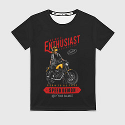 Футболка женская Демон скорости, цвет: 3D-принт