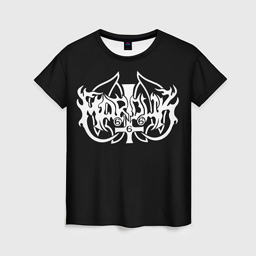 Женская футболка Marduk / 3D-принт – фото 1