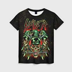 Женская футболка Slayer