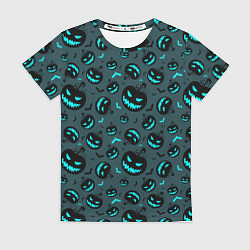 Футболка женская Светильник Джека, цвет: 3D-принт