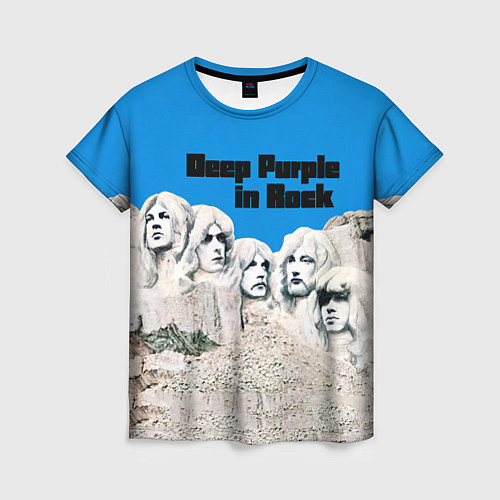 Женская футболка Deep Purple in Rock / 3D-принт – фото 1