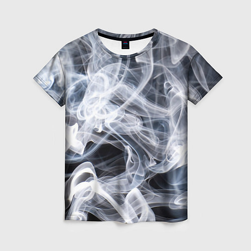 Женская футболка Графика дыма / 3D-принт – фото 1