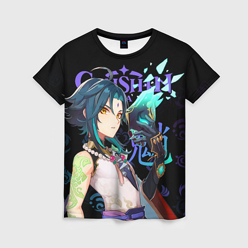 Женская футболка Сяо Genshin Impact / 3D-принт – фото 1