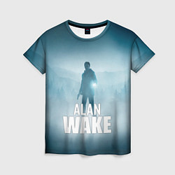 Футболка женская Alan Wake Video Game Art, цвет: 3D-принт