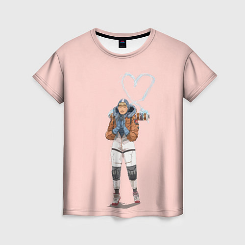 Женская футболка Лайфлайн / 3D-принт – фото 1