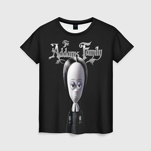 Женская футболка Семейка Аддамс Addams Family / 3D-принт – фото 1