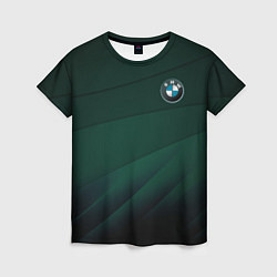 Женская футболка GREEN BMW