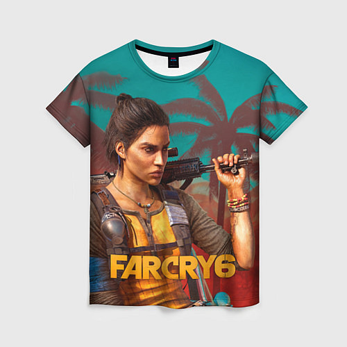 Женская футболка Far Cry Dani Rojas / 3D-принт – фото 1