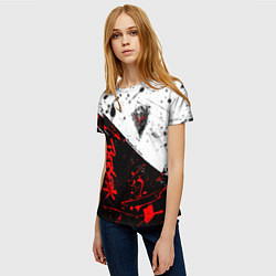 Футболка женская Berserk: Черная маска, цвет: 3D-принт — фото 2