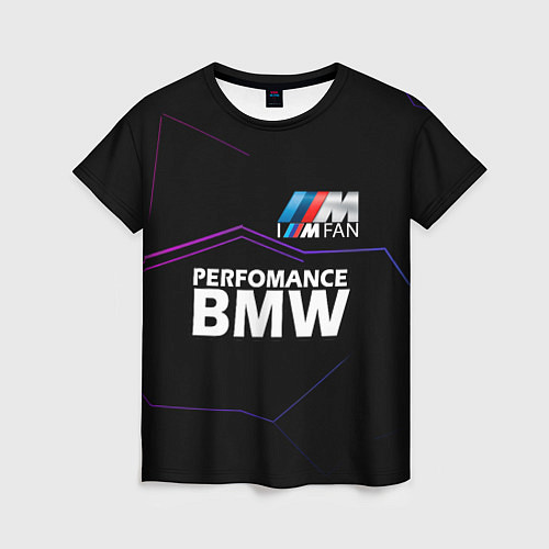 Женская футболка BMW фанат / 3D-принт – фото 1
