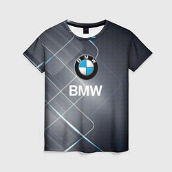 Женская футболка BMW Logo