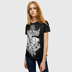 Футболка женская Thy Art Is Murder - Hate, цвет: 3D-принт — фото 2