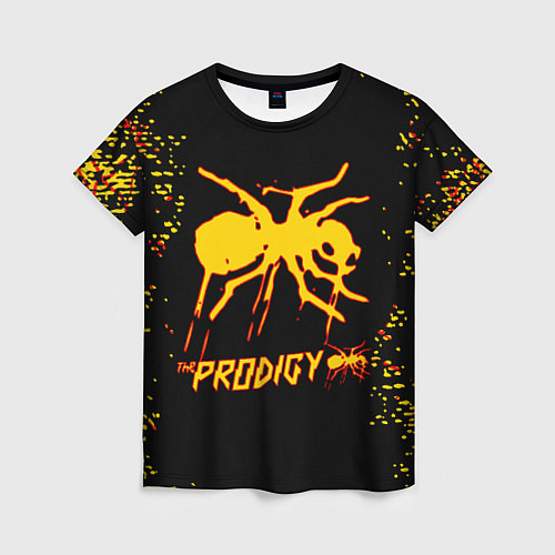 Женская футболка The Prodigy логотип / 3D-принт – фото 1