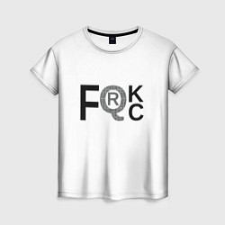Женская футболка FQRck - Локдаун