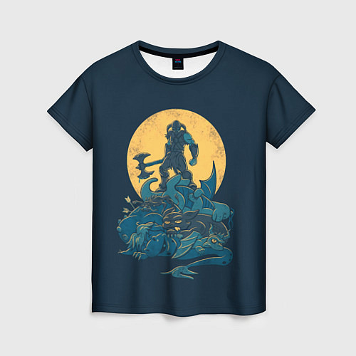 Женская футболка Всем драконам конец / 3D-принт – фото 1
