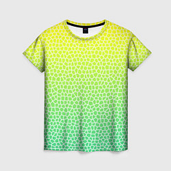 Женская футболка Витражная мозаика