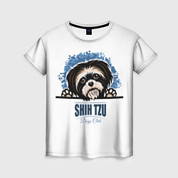 Женская футболка Ши-Тцу Shih-Tzu