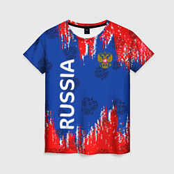 Женская футболка Патриот России Я Русский!