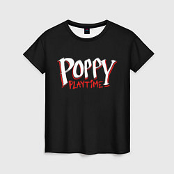 Футболка женская Poppy Playtime: Logo, цвет: 3D-принт