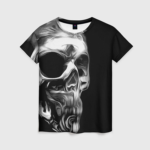 Женская футболка Vanguard skull 2022 / 3D-принт – фото 1