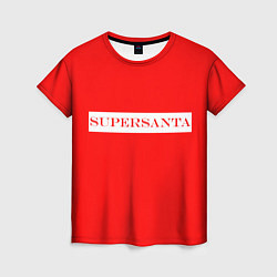 Женская футболка SUPERSANTA