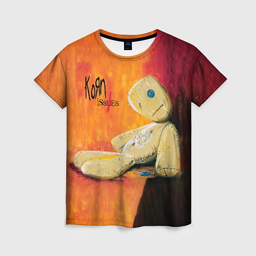 Женская футболка Issues - Korn / 3D-принт – фото 1