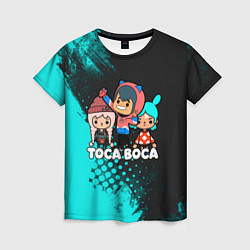 Женская футболка Toca Boca Рита и Леон