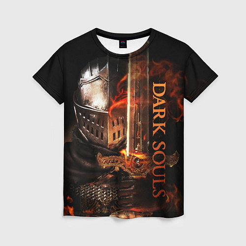 Женская футболка Dark Souls - The Ashen One / 3D-принт – фото 1