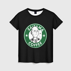 Футболка женская ONE-PUNCH MAN OK COFFEE, цвет: 3D-принт