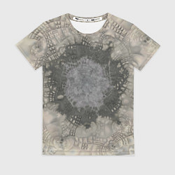 Женская футболка Серый песок - коллекция Путешествие - Хуф и Ся