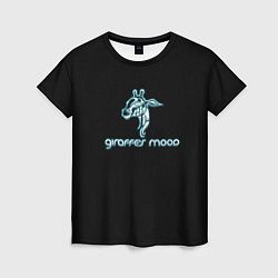 Футболка женская Giraffes mood, цвет: 3D-принт