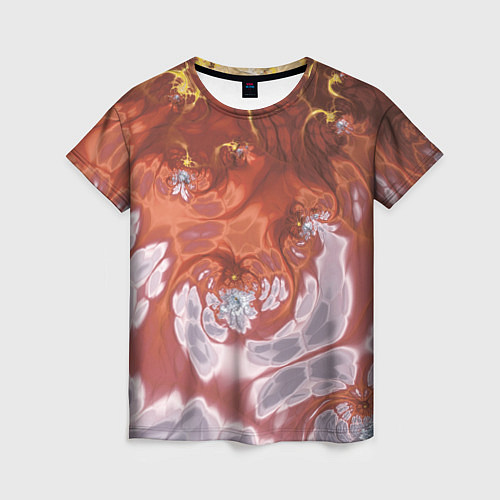 Женская футболка Коллекция Journey Обжигающее солнце 396-134-1 / 3D-принт – фото 1