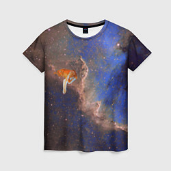 Женская футболка Cosmic animal