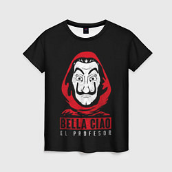 Женская футболка BELLA CIAO EL PROFESOR
