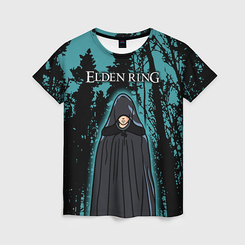 Женская футболка Elden Ring Кольцо Элдена / 3D-принт – фото 1