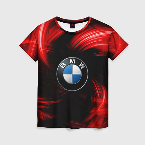 Женская футболка BMW RED BEAST / 3D-принт – фото 1